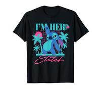 Disney Stitch Retro ’90s Couples Matching I’m Her Stitch T-Shirt