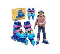 DISNEY Stitch Roller bleus et roses ajustables pour filles, sûrs 34-37 EU 37