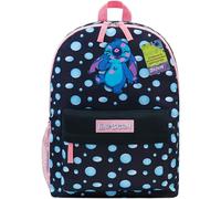 Disney Sac à Dos Enfant, Cartable Scolaire Fille Stitch (Noir)