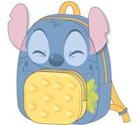 Disney Stitch Sac à dos pour l'école maternelle Sac à dos en peluche souple pour garçons et filles