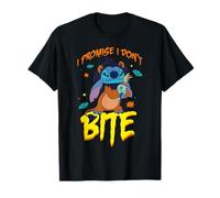 Disney Stitch Scar Costume I Promise I Don't Bite Halloween T-Shirt