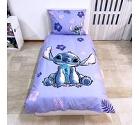 Disney Stitch Set Lit Simple Housse de Couette Taie 100% Coton Lilo Et Stitch