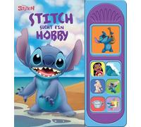Disney Stitch - Stitch sucht ein Hobby - Soundbuch - Pappbilderbuch mit 7 Geräuschen