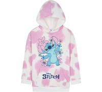 Disney Stitch Sweat Capuche Fille Pull Enfant Ado Officiel Sweat Stitch Vetement Fille Décontractés Idée Cadeau Anniversaire (9-10 Ans, Rose Tie Dye)