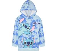 Disney Stitch Sweat Capuche Fille Pull Enfant Ado Officiel Sweat Stitch Vetement Fille Décontractés Idée Cadeau Anniversaire (9-10 Ans, Bleu Tie Dye)