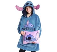 Disney Stitch Sweat capuche polaire pour filles et adolescentes Couverture capuche 2 en 1 surdimensionne, taille unique, cadeaux pour fill