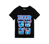 Disney Stitch T-Shirt pour Femme, Design L'humeur de Stitch T-Shirt à Manches Courtes Adultes, Cadeau Femmes et Adolescents | Mood | Taille L