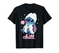 Disney Stitch "Time to Chill" Bathrobe Relaxation Self-Care T-Shirt