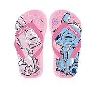 Disney Stitch Tongs pour Fille, Motif Stitch et Angel Sandales D'été Enfants, Tailles EU 28 à 35 (Rose, Système Taille Chaussures EU, Enfant de 2 à 5 ans, Femme, Numérique (intervalle), Moyen, 28, 29)