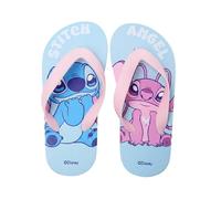 Disney Stitch Tongs pour Filles, Sandales D'été, Cadeau Enfants, Tailles EU 26 à 33 (Bleu, Système Taille Chaussures EU, Enfant de 2 à 5 ans, Femme, Numérique (intervalle), Moyen, 30, 31)