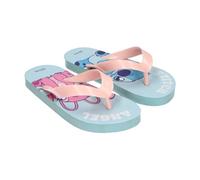 Disney Stitch Tongs pour Filles, Sandales D'été, Cadeau Enfants, Tailles EU 26 à 33 (Bleu, Système Taille Chaussures EU, Enfant de 2 à 5 ans, Femme, Numérique (intervalle), Moyen, 28, 29)