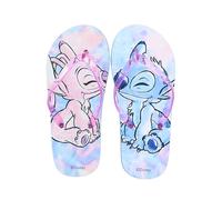 Disney Stitch Tongs pour Filles, Sandales D'été Stitch et Angel Conception, Taille EU 30/31