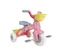 Disney Stitch Tricycle pour enfants de 1 à 3 ans, tricycle de vélo pour tout-petits avec panier de rangement avant et arrière, sous licence officielle, capacité de charge de 25 kg, rose
