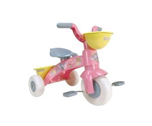 Disney Stitch Tricycle pour enfants de 1 à 3 ans, tricycle de vélo pour tout-petits avec panier de rangement avant et arrière, sous licence officielle, capacité de charge de 25 kg, rose