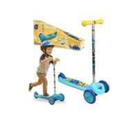 DISNEY Stitch Trottinette à trois roues pour enfants, équilibrée, antidérapante, pliable, jusqu'à 20 kg