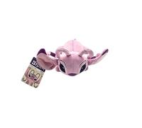 Disney Stitch Trousse à crayons en forme d'Angel Rosa | Trousse en peluche pour enfants | Mousseline douce avec fermeture éclair | Boîte à crayons amusante | Trousse Stitch pour filles et garçons |