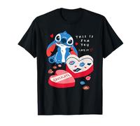 Disney Stitch Valentine's Day "This is for You. I Ate it." T-Shirt