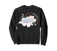 Disney Stitch What a Sweet Day Sakura Spring Cherry Blossom Sweatshirt