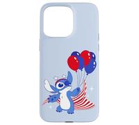 Disney Stitch with Balloons Americana 4th of July USA 250th Coque pour iPhone 15 Pro Max