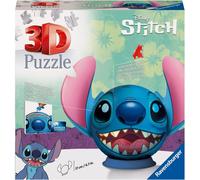Disney Stitch With Ears 3D Puzzle Ball 72Pc 72pc Taille unique Unisex