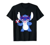 Disney Stitch with Lollipops Americana 4th of July USA 250th T-Shirt