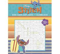 Disney Stitch Word Search, Quips, Quotes and Coloring Book