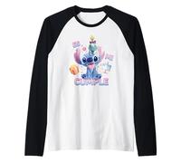 Disney Stitch y Scrump ES Mi Cumple Regalo Cumpleaños Manche Raglan