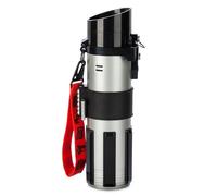 Disney Bouteille d'eau lumineuse officielle Dark Vador LightsABER - Star Wars - Cadeau de pendaison de crémaillère pour homme, femme et enfant