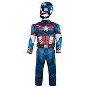 Disney Store Déguisement Captain America pour enfants - 4 Ans