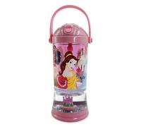 Disney Store Disney Princess Bouteille d'eau 310 ml avec paille rabattable et couvercle à visser pour enfants à partir de 4 ans