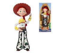 Disney Store Figurine Jessie Interactive parlante Toy Story, 35 cm / 15", inclut Plus de 10 répliques et Sons en Anglais, interagit avec d'autres Figurines et Jouets, Chapeau Amovible, 3 Ans et Plus.