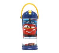 Disney Store Flash McQueen Gobelet à paille avec paille à rabat et couvercle à visser Motif Cars Disney Pixar Cars 310 ml pour enfants à partir de 4 ans