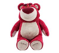 Disney Store Lotso jouet en peluche grand et doux, fabriquée en tissu au toucher doux, avec détails brodés et remplie d'arôme de fraise