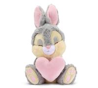 Disney Store Official, Bambi, Peluche Pan Pan avec Coeur de Taille Moyenne, 22 cm, Lapin en Peluche, Collection Dakko, Convient dès la Naissance, adapté à Tous Les âges
