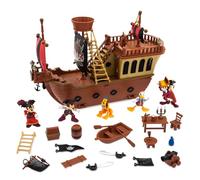 Disney Store Official Coffret Bateau Mickey Pirates des Caraibes, Figurines pour Enfant de Mickey, Minnie, Donald, Pluto et Dingo, Bateau Pirate, Drapeau Pirate et Plus Encore