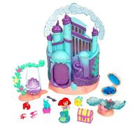 Disney Store Official Coffret Maison de La Petite Sirène, Once Upon a Story, 14,5 cm/6", Comprend Ariel, Polochon, Sébastien, Le Palais de Triton et des Accessoires, à partir de 3 Ans