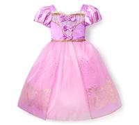 Disney Store Official Costume Raiponce pour Enfants, Raiponce, Robe de Princesse Violette pour Les fêtes, Les Jeux de rôle et Halloween, 5-6 Ans