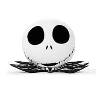 Disney Store Official Coussin Jack Skellington, L'Étrange Noël de Monsieur Jack de Tim Burton, 52 cm/20", Coussin avec Visage de Jack