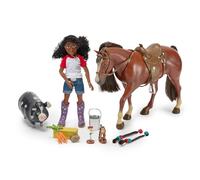 Disney Store Official, Ensemble de poupées Blaze, Toy Story 5, Blaze, Daffodil, Jimmy Dean, Mini-Figurines Jessie et Pile-Poil et Accessoires, Coffret de Collection, 34,5 x 42 x 13 cm
