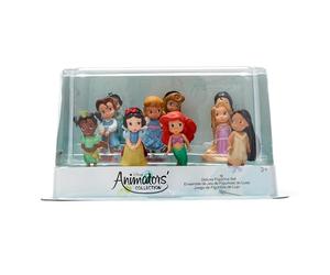 Disney Store Official Ensemble de poupées Classiques Princesses Disney, 10 Figurines moulées Comprenant Ariel, Aurore, Belle, Cendrillon, Jasmine, Mulan, Pocahontas, Raiponce, Blanche Neige et Tiana