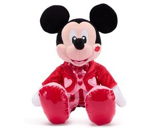 Disney Store Official Japon Peluche Mickey Saint-Valentin de Taille Moyenne, 24 cm