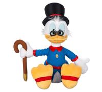 Disney Store Official, La Bande à Picsou, Picsou, Peluche, 38 cm/15", Peluche de l'Oncle Picsou aux Finitions Détaillées, avec sa Redingote, Son Chapeau et Ses Accessoires