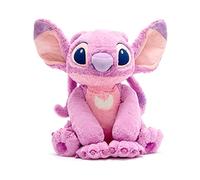 Disney Store Official, Lilo & Stitch, Angel, Grande Peluche, 55 cm/21", Personnage Câlin en Peluche, Extraterrestre Rose avec des Détails Brodés et Douce au Toucher