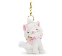 Disney Store Official Marie Plush Keychain, Ichigo Strawberry