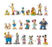 Disney Store Official Méga Coffret de Figurines Mickey Mouse et Ses Amis, 20 Personnages avec Mickey, Minnie, Donald, Daisy, Dingo et Pluto, Figurines détaillées, pour Les Enfants de 3 Ans et Plus