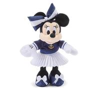 Disney Store Official - Minnie Mouse - Mini Bean Bag Peluche - Doudou en peluche au look marin - Tenue de marin en peluche - Jouet en peluche - 21 cm