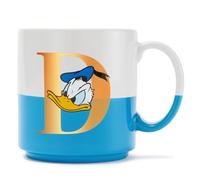 Disney Store Official Mug Donald Duck, 425 ml, tasse blanc et bleu, adapté au lave-vaisselle et au micro-ondes