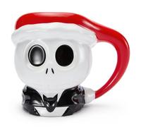 Disney Store Official Mug Jack Skellington, L'Étrange Noël de monsieur Jack par Tim Burton, 410 ml, en céramique, adapté au micro-ondes et au lave-vaisselle