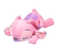 Disney Store Official Peluche Angel Cuddleez, Lilo & Stitch, 59 cm/23", Peluche Alien Rose, Convient dès la Naissance