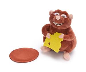 Disney Store Official Peluche Émile aimantée, Ratatouille, 14 cm/5,5", Peluche avec Plaque magnétique, Accessoire de déguisement